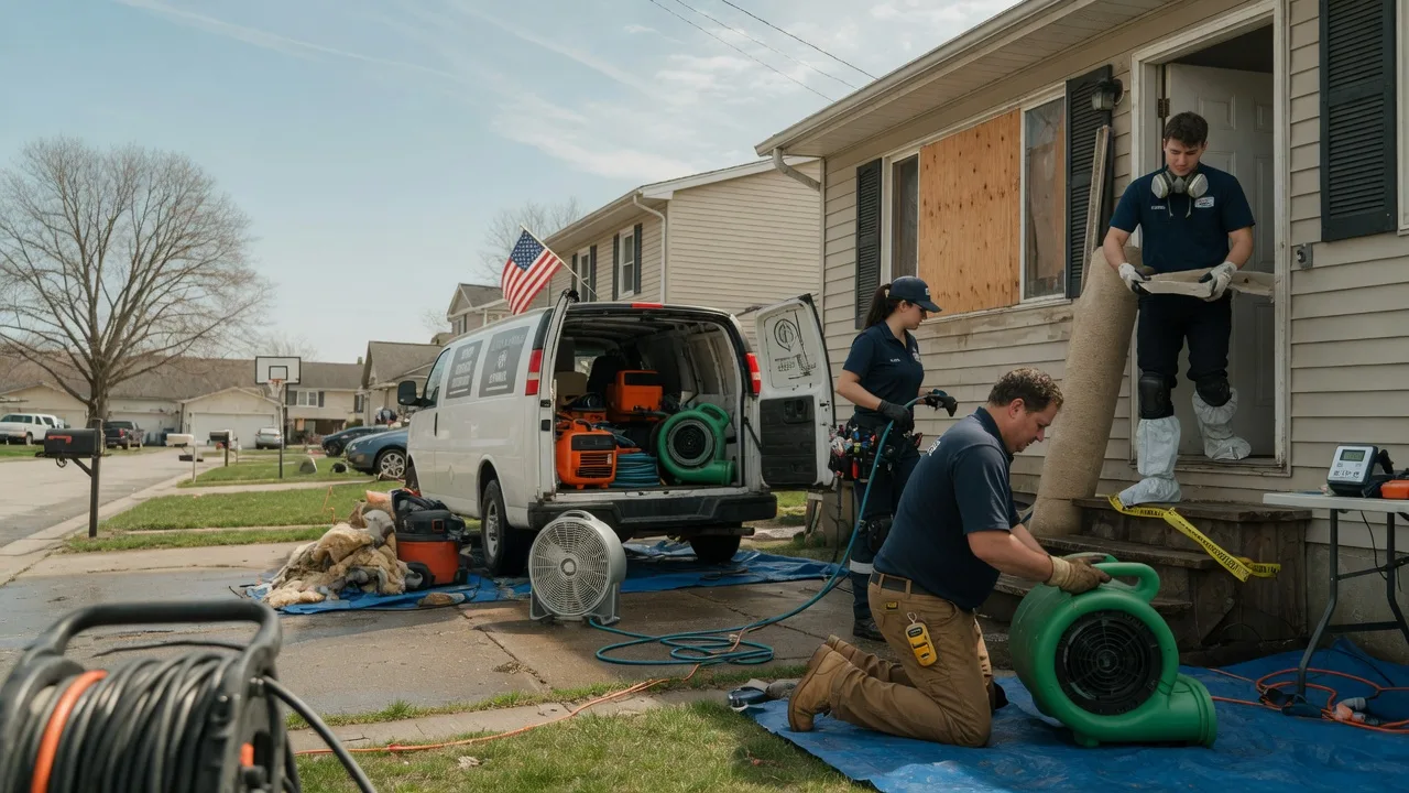 Water Damage Restoration in Buffalo, IN near me